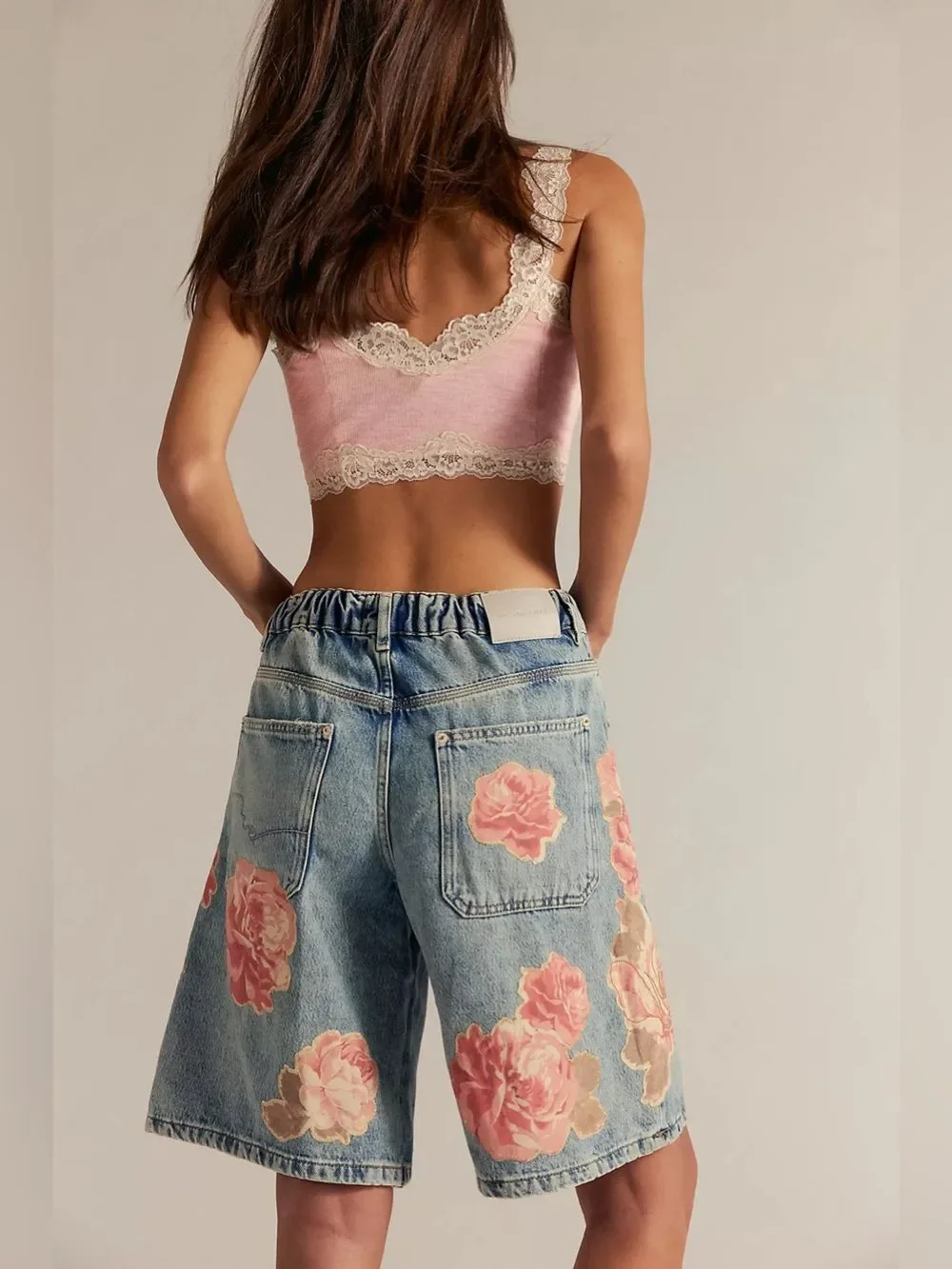 New Free People We The Free Garden State Long Shorts Size 25